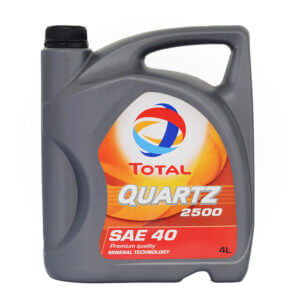Total Quartz 2500 SAE 40 - 4 Liters