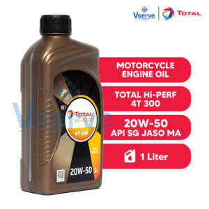 Total Hi-Perf 4T 300 20W-50 1 Liter Engine Oil